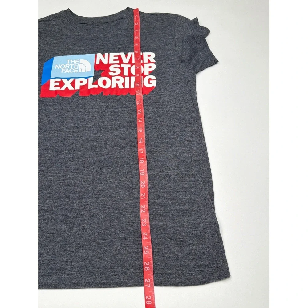 The North Face Mens Graphic T Shirt Never Stop Exploring Dark Gray‎ Size Small